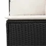 Set sofás jardín y cojines 8 pzas ratán sintético acacia negro by , Garden sets - Ref: Foro24-3327570, Price: 540,89 €, Disco...