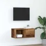 Mueble para TV madera contrachapada envejecida 60x31x25,5 cm by , TV Furniture - Ref: Foro24-861450, Price: 38,66 €, Discount: %
