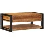 Mesa de centro madera maciza de acacia 90x50x38 cm by , Coffee table - Ref: Foro24-4016687, Price: 195,11 €, Discount: %