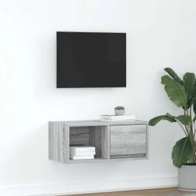 Mueble de TV madera contrachapada gris Sonoma 60x31x25,5 cm de , Muebles TV - Ref: Foro24-861446, Precio: 42,87 €, Descuento: %