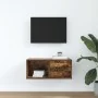 Mueble para TV madera contrachapada roble ahumado 60x31x25,5 cm by , TV Furniture - Ref: Foro24-861444, Price: 43,04 €, Disco...