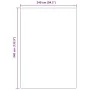 Alfombra de pelo largo NAVARRA gris claro 240x340 cm poliéster de , Alfombras - Ref: Foro24-4102858, Precio: 103,72 €, Descue...