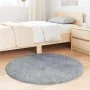 Alfombra de pelo largo NAVARRA gris plateado 100x100 cm de , Alfombras - Ref: Foro24-4102900, Precio: 21,27 €, Descuento: %