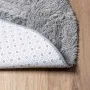 Alfombra de pelo largo NAVARRA gris plateado 100x100 cm de , Alfombras - Ref: Foro24-4102900, Precio: 21,27 €, Descuento: %