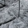Alfombra de pelo largo NAVARRA gris plateado 100x100 cm de , Alfombras - Ref: Foro24-4102900, Precio: 21,27 €, Descuento: %