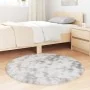 Alfombra de pelo largo NAVARRA gris claro 100x100 cm poliéster de , Alfombras - Ref: Foro24-4102898, Precio: 21,27 €, Descuen...