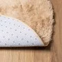 Alfombra peluda de pelo largo NAVARRA beige 100x100cm poliéster de , Alfombras - Ref: Foro24-4102893, Precio: 21,27 €, Descue...