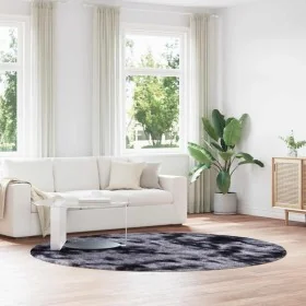 Alfombra de pelo largo NAVARRA gris oscuro 240x240 cm poliéster de , Alfombras - Ref: Foro24-4102928, Precio: 66,49 €, Descue...