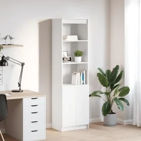 Aparador alto blanco 50x35x180 cm madera de ingeniería von , Sideboards - Ref: Foro24-3328462, Preis: 106,08 €, Rabatt: %