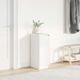 Zapatero blanco 29,5x34x76 cm madera de ingeniería de , Zapateros y organizadores de calzado - Ref: Foro24-861859, Precio: 54...
