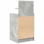 Mesilla de noche con 2 cajones gris hormigón 38x34x80 cm de , Mesitas de noche - Ref: Foro24-861361, Precio: 54,18 €, Descuen...