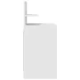 Mesillas de noche con 2 cajones 2 uds Blanco 38x34x80 cm de , Mesitas de noche - Ref: Foro24-861356, Precio: 95,08 €, Descuen...