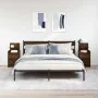 Mesillas de noche con 2 cajones 2 uds roble marrón 38x34x80 cm de , Mesitas de noche - Ref: Foro24-861368, Precio: 96,78 €, D...