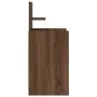 Mesillas de noche con 2 cajones 2 uds roble marrón 38x34x80 cm de , Mesitas de noche - Ref: Foro24-861368, Precio: 96,78 €, D...