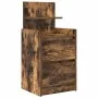 Mesilla de noche con 2 cajones roble ahumado 38x34x80 cm de , Mesitas de noche - Ref: Foro24-861363, Precio: 53,22 €, Descuen...