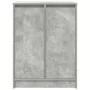 Zapatero gris hormigón 57x34x76 cm madera industrial de , Zapateros y organizadores de calzado - Ref: Foro24-861871, Precio: ...