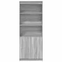 Aparador alto madera de ingeniería gris Sonoma 70x35x180 cm von , Sideboards - Ref: Foro24-3328476, Preis: 124,03 €, Rabatt: %