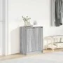 Zapatero gris Sonoma 57x34x76 cm madera de ingeniería de , Zapateros y organizadores de calzado - Ref: Foro24-861873, Precio:...