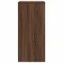 Zapatero de madera de roble marrón 29,5x34x76 cm de , Zapateros y organizadores de calzado - Ref: Foro24-861865, Precio: 53,1...