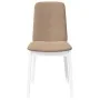 Sillas de comedor con cojines 2uds madera maciza blanco caucho de , Sillas de comedor - Ref: Foro24-4102447, Precio: 122,78 €...