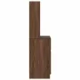 Mesilla de noche roble marrón 39x35x125 cm madera de ingeniería by , Nightstands - Ref: Foro24-861316, Price: 70,70 €, Discou...