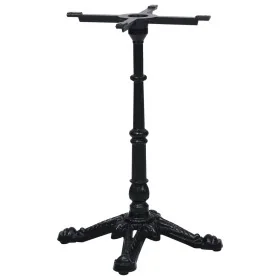 Pata de mesa de bistró negra 52x52x72 cm de hierro fundido by , Table legs - Ref: Foro24-325433, Price: 100,65 €, Discount: %