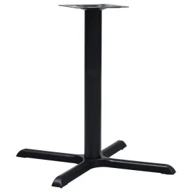 Pata de mesa de bistró negra 76x76x72 cm de hierro fundido by , Table legs - Ref: Foro24-325431, Price: 80,67 €, Discount: %
