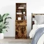 Mesilla de noche roble ahumado 39x35x125 cm Madera ingeniería de , Mesitas de noche - Ref: Foro24-861314, Precio: 68,86 €, De...