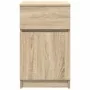 Mesilla de noche roble Sonoma 39x35x65 cm Madera de ingeniería de , Mesitas de noche - Ref: Foro24-861323, Precio: 50,59 €, D...