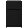 Mesilla de noche de madera de ingeniería negra 39x35x65 cm von , Nachttische - Ref: Foro24-861321, Preis: 53,31 €, Rabatt: %
