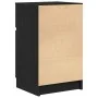 Mesilla de noche de madera de ingeniería negra 39x35x65 cm von , Nachttische - Ref: Foro24-861321, Preis: 53,31 €, Rabatt: %