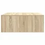 Mesa de centro con cajones roble Sonoma 100x100x40 cm de , Mesas de centro - Ref: Foro24-3328401, Precio: 164,81 €, Descuento: %