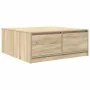 Mesa de centro con cajones roble Sonoma 100x100x40 cm de , Mesas de centro - Ref: Foro24-3328401, Precio: 164,81 €, Descuento: %