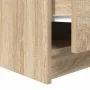 Mesa de centro con cajones roble Sonoma 100x100x40 cm de , Mesas de centro - Ref: Foro24-3328401, Precio: 164,81 €, Descuento: %