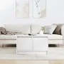 Mesa de centro con cajones blanca 70,5x70x40 cm de , Mesas de centro - Ref: Foro24-3328408, Precio: 104,67 €, Descuento: %