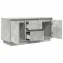 Mueble de TV con luces LED gris hormigón 100x41x50 cm de , Muebles TV - Ref: Foro24-861412, Precio: 103,37 €, Descuento: %