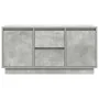 Mueble de TV con luces LED gris hormigón 100x41x50 cm de , Muebles TV - Ref: Foro24-861412, Precio: 103,37 €, Descuento: %