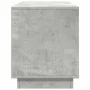 Mueble de TV con luces LED gris hormigón 100x41x50 cm de , Muebles TV - Ref: Foro24-861412, Precio: 103,37 €, Descuento: %