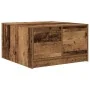 Mesa de centro con cajones madera vieja 70,5x70x40 cm by , Coffee table - Ref: Foro24-3328415, Price: 115,36 €, Discount: %