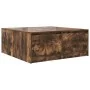 Mesa de centro con cajones roble ahumado 100x100x40 cm de , Mesas de centro - Ref: Foro24-3328403, Precio: 165,33 €, Descuent...
