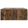 Mesa de centro con cajones roble ahumado 100x100x40 cm de , Mesas de centro - Ref: Foro24-3328403, Precio: 165,33 €, Descuent...