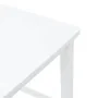 Taburetes de bar 2 uds madera maciza blanca caucho de , Taburetes de cocina - Ref: Foro24-4102561, Precio: 144,96 €, Descuent...