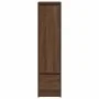 Aparador alto roble marrón 29,5x34x119,5 cm madera ingeniería de , Aparadores - Ref: Foro24-861658, Precio: 70,37 €, Descuent...
