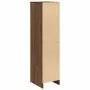 Aparador alto roble marrón 29,5x34x119,5 cm madera ingeniería de , Aparadores - Ref: Foro24-861658, Precio: 70,37 €, Descuent...