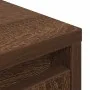 Aparador alto roble marrón 29,5x34x119,5 cm madera ingeniería de , Aparadores - Ref: Foro24-861658, Precio: 70,37 €, Descuent...
