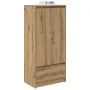 Armario con cajón roble Artisan 55,5x34x119,5 cm de , Aparadores - Ref: Foro24-861651, Precio: 91,65 €, Descuento: %