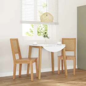 Sillas de comedor 2 unidades madera maciza de caucho de , Sillas de comedor - Ref: Foro24-4102479, Precio: 174,95 €, Descuent...