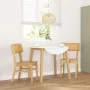 Sillas de comedor 2 unidades madera maciza de caucho de , Sillas de comedor - Ref: Foro24-4102464, Precio: 168,19 €, Descuent...