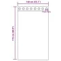 Cortinas de gasa con ojales 2 uds azul real by , Curtains and curtains - Ref: Foro24-4102114, Price: 13,89 €, Discount: %