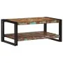Mesa de centro multicolor 90x50x38 cm madera maciza reciclada de , Mesas de centro - Ref: Foro24-4102717, Precio: 115,39 €, D...